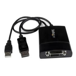 Adattatore Attivo Startech DisplayPort a DVI-D 24+1 Pin Nero