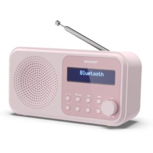 Radio Digitale Portatile Sharp Tokio Colore Rosa
