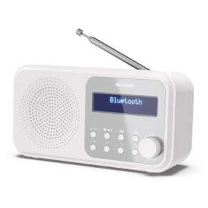Radio Digitale Portatile Sharp Tokio Bianco