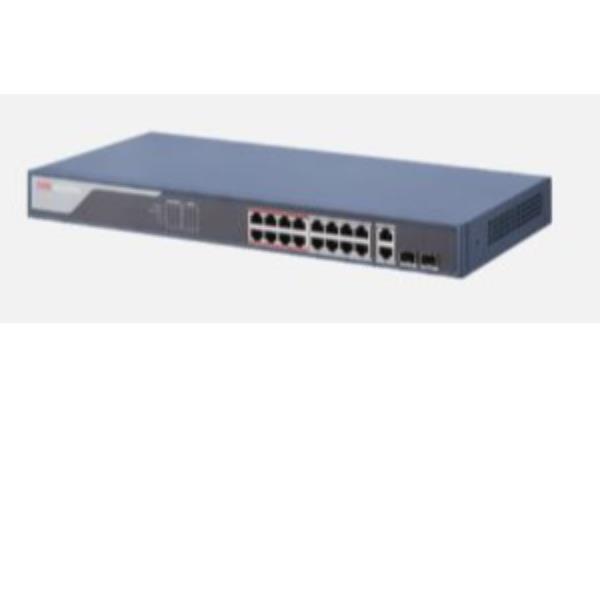 Switch Hikvision DS-3E1318P-SI 16 Porte PoE Managed 10/100