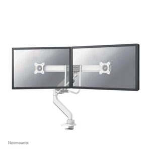 Staffa Monitor Neomounts DS75-450WH2 per 2 Schermi fino a 32" su Scrivania