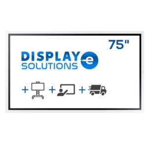 Monitor Smart Display Solution 75" Interattivo Touch Lavagna Digitale