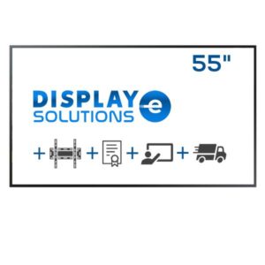 Monitor Digital Signage Display Solution PACK 55" Indoor 350 Nits 4K VA
