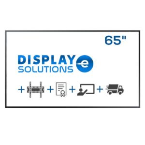 Monitor Digital Signage Display Solution 65" 4K IPS 500 Nits