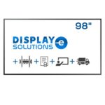 Monitor Digital Signage Display Solution PACK 98INDOOR 98″ 4K 500Nits IPS