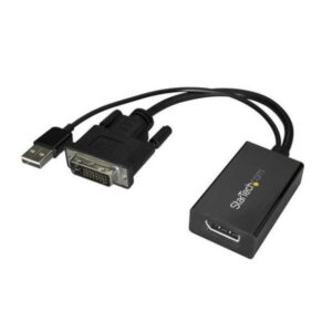 Adattatore DVI a DisplayPort Startech 24+1 Pin Nero