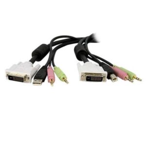 Cavo KVM Startech DVI-D Dual Link USB 4 in 1 3.5 metri