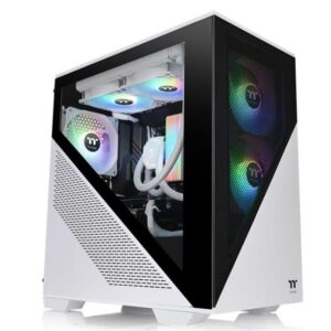 Cabinet Thermaltake DVIDER170-WHITE Micro-ATX Bianco