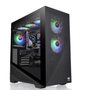Cabinet Thermaltake Divider 370 TG ARGB Mid Tower Nero