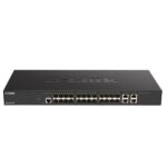 Switch D-Link DXS-1210-28S 24 Porte 10GbE SFP+ Layer 3 Smart Managed