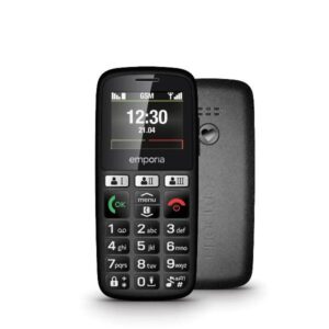 Telefono Cellulare Emporia Happy Quadriband Nero