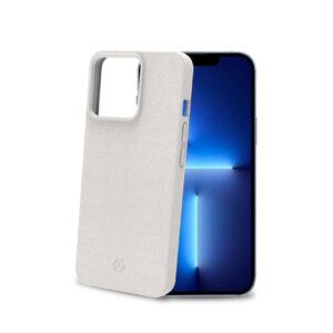 Cover Celly EARTH per iPhone 13 Pro in Mais Bianco