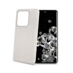 Cover Smartphone Celly Earth per Samsung Galaxy S20 Ultra in Mais Bianco