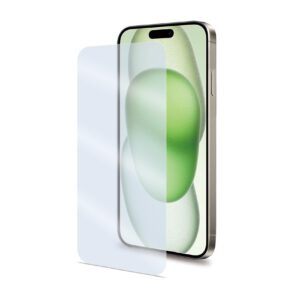 Proteggi Schermo Celly Easy Glass per iPhone 15 Plus Vetro Temperato