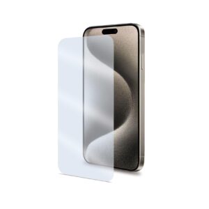 Proteggi Schermo Celly Easy Glass per iPhone 16 e iPhone 15