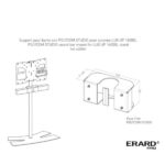 Staffa per CPU e Mini PC ITB Solution ER622006 fino a 10kg