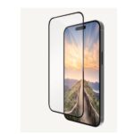 Proteggi Schermo iPhone 16/15 Dbramante 1928 Eco-Shield Black Edge