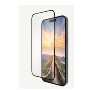 Proteggi Schermo iPhone 16 Pro Dbramante 1928 Eco-Shield Black Edge