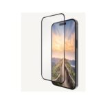 Proteggi Schermo iPhone 16 Plus / 15 Plus Dbramante 1928 Eco-Shield Black Edge