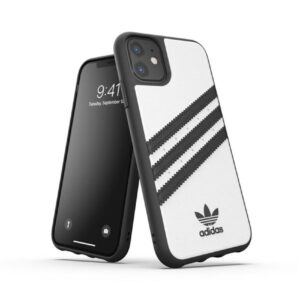 Cover Smartphone Adidas Originals per iPhone 12 Mini Bianca TPU