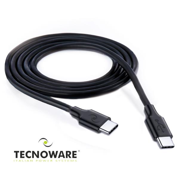Cavo USB-C Tecnoware 180cm USB-C a USB-C Maschio