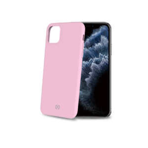 Cover Celly FEELING per iPhone 11 Pro in Silicone Rosa