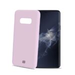 Cover Celly FEELING per Samsung Galaxy S10e in Silicone Rosa