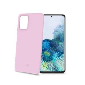 Cover Celly FEELING per Samsung Galaxy S20+ Rosa in Silicone