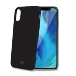 Cover Celly FEELING per Apple iPhone Xs Max in Silicone Nero