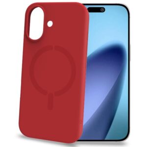 Cover Celly FEELINGMAG per iPhone 17 in TPU Rosso