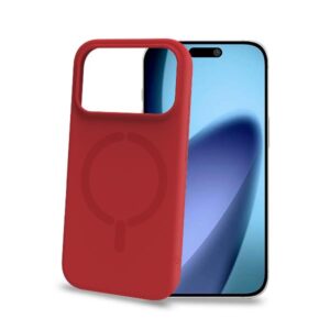 Cover Celly FEELINGMAG per iPhone 17 Pro in TPU Rosso