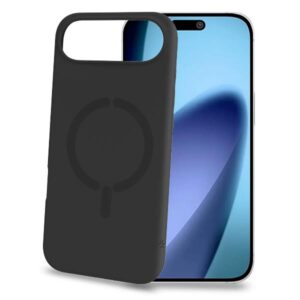 Cover iPhone Celly FEELINGMAG in TPU Nero