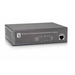 Switch Level One FEP-0511 5 Porte 10/100 PoE 65W