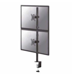 Supporto Monitor Neomounts FPMA-D550DVBLAC per 2 Schermi fino a 32" su Scrivania