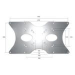 Convertitore VESA Neomounts FPMA-VESA400 per TV e Monitor fino a 52″ 35kg