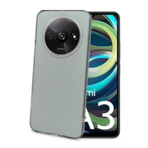 Cover Smartphone Celly GELSKIN per Xiaomi Redmi A3 e A3X Trasparente