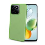 Cover Smartphone Celly GELSKIN per Honor 200 Trasparente Verde