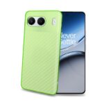 Cover Smartphone Celly GELSKIN per OnePlus Nord 4 Trasparente Verde