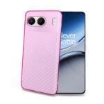 Cover Celly GELSKIN per OnePlus Nord 4 Trasparente Rosa