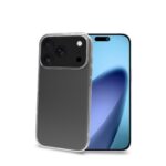 Cover Celly GELSKIN Trasparente per iPhone 17 Pro