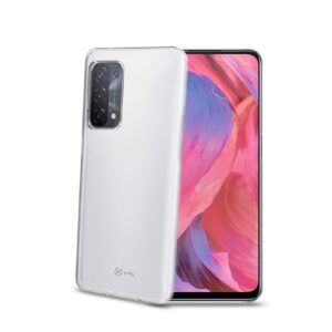 Cover Smartphone Celly GELSKIN per Oppo A74 5G A93 5G A54 4G A54 5G Trasparente