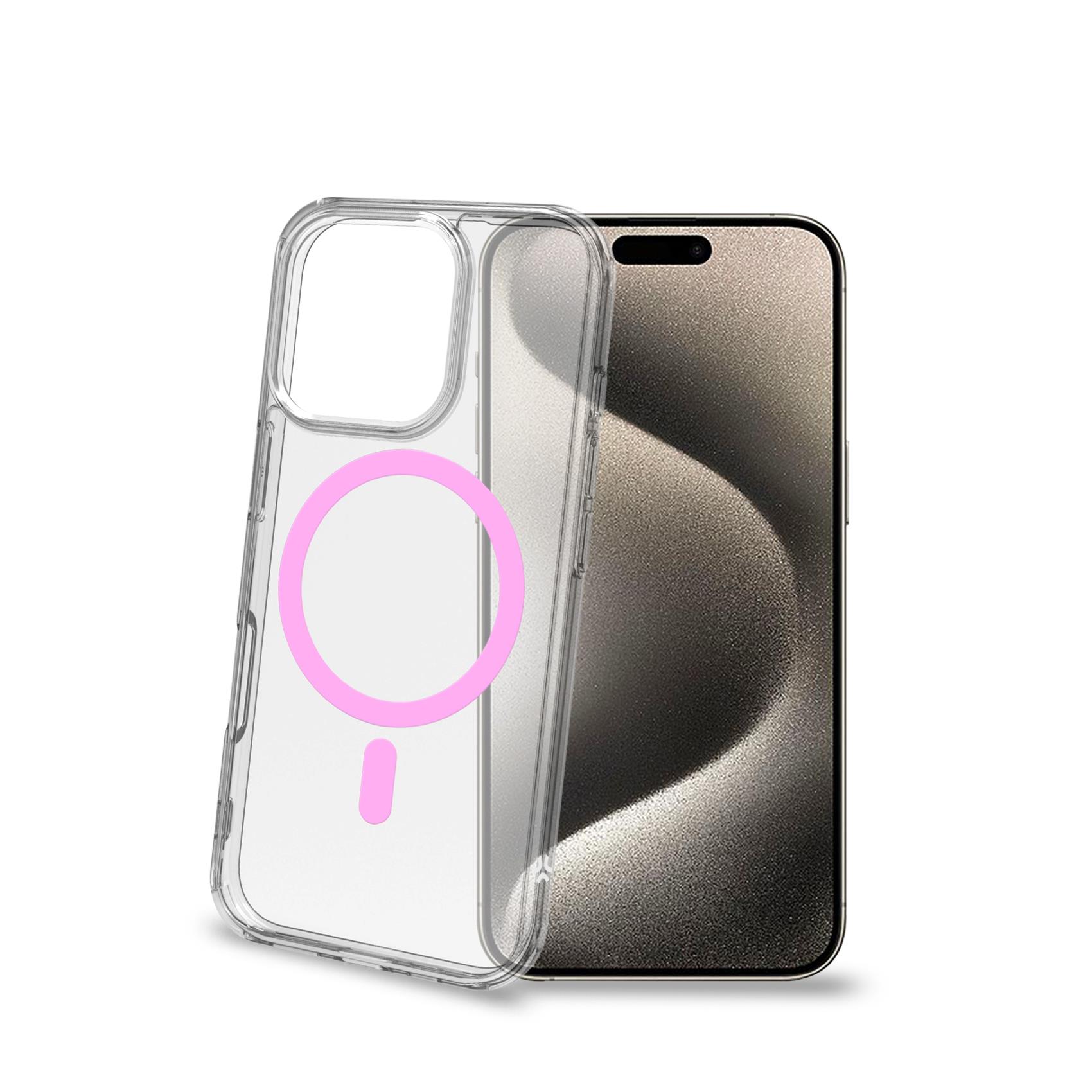 Cover iPhone 16 Pro Celly GELSKINMAG Trasparente