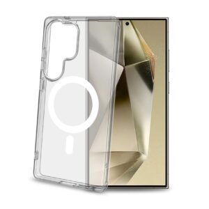 Cover Celly GELSKINMAG per Samsung Galaxy S25 Ultra 5G Trasparente