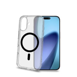 Cover Celly GELSKINMAG Trasparente per Apple iPhone 17