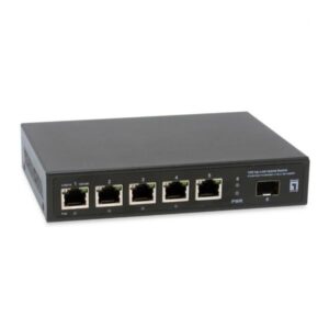 Switch Level One GEP-0625 6 Porte 2.5G PoE 5x PoE 1x 10G SFP+