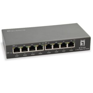 Switch Level One GEP-0823 8 Porte Gigabit PoE 120W