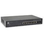 Switch Level One GEP-1051 10 Porte Gigabit WebSmart PoE 70W 2 SFP