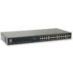 Switch Level One GEP-2651 26 Porte Gigabit PoE+ Web Smart 185W 2 SFP