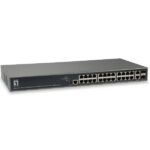 Switch Level One GEP-2682 26 Porte Gigabit L3 Managed PoE 370W 24xPoE 2xSFP