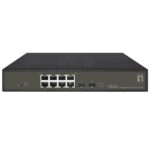 Switch Level One GES-2110P 10 Porte Gigabit Smart Lite PoE 130W 8 PoE + 2 SFP